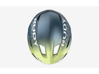 RUDY PROJECT cyklistická prilba NYTRON , BLUE AVIO/APPLE GREEN METAL MATTE - S-M / 55-58 / 21,7