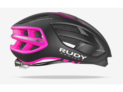 RUDY PROJECT cyklistická prilba EGOS , BLACK / PINK FLUO -MATTE - S / 51-55 / 20,1