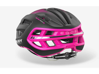 RUDY PROJECT cyklistická prilba EGOS , BLACK / PINK FLUO -MATTE - S / 51-55 / 20,1