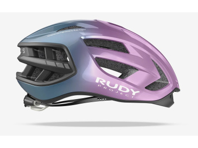 RUDY PROJECT cyklistická prilba EGOS , LILAC/BLUE AVIO METAL SHINY - S / 51-55 / 20,1