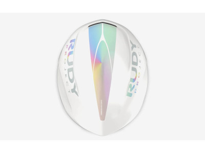 RUDY PROJECT cyklistická prilba NYTRON PRO , WHITE IRIDESCENT-MATTE - S-M / 55-58 / 21,7