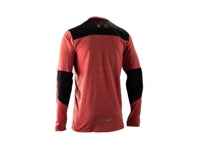 LEATT dres MTB Trail 4.0 Long Sleeve, L/US42/EU52, Dusty Red (SAMPLE)