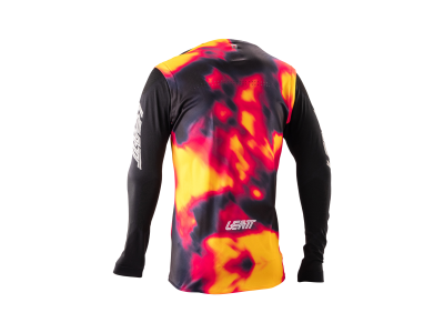 LEATT dres MTB Gravity 8.0, L/US42/EU52, Heatmap Red (SAMPLE)