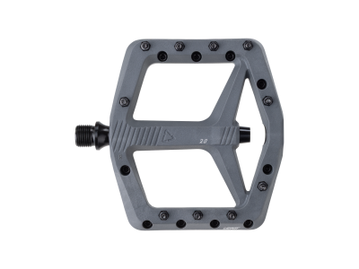 LEATT pedále Composite AllMtn 2.0 Flat Wide - granite