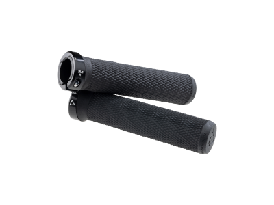 LEATT gripy ReaFlex 6.0 Diamond Ø29mm - čierne