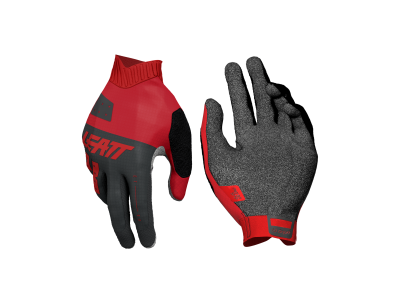 LEATT rukavice MTB 1.0 GripR Jr, L/EU7/US8, Red (SAMPLE)