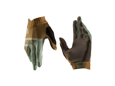 LEATT rukavice MTB 1.0 GripR Women, M/EU8/US9, Brass Brown (SAMPLE)