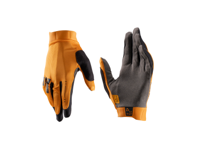 LEATT rukavice MTB 1.0 GripR, L/EU9/US10, Lager Yellow (SAMPLE)