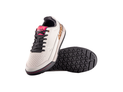 LEATT cyklistické topánky Flat 2.0, US9/UK8.5/EU43/CM27, Cream White (SAMPLE)