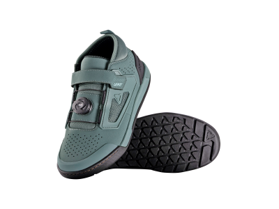 LEATT cyklistické topánky ProFlat 3.0, US9/UK8.5/EU43/CM27, Mist Green (SAMPLE)