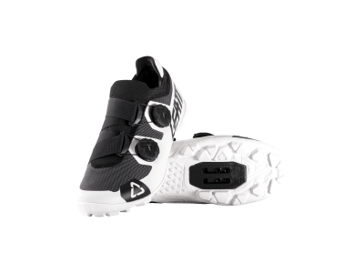 LEATT cyklistické topánky ProClip 8.0 Race Women, US8/UK6.5/EU40/CM25, Black/White (SAMPLE)