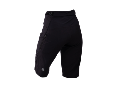 LEATT cyklistické šortky Shorts MTB Trail 2.0 Women, M/EU38/UK10/US6, Ghost Black (SAMPLE)
