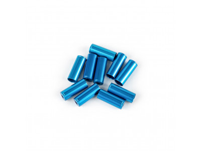 VORTEX koncovka radiaceho bowdenu, hliníková zliatina, CNC, 4 mm - Modrá