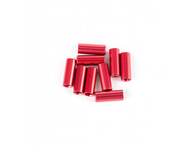 VORTEX koncovka brzdového bowdenu, hliníková zliatina, CNC, 5 mm - Červená