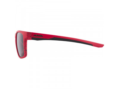 Alpina Detské okuliare FLEXXY COOL KIDS I - červeno-čierne matné (red-black matt)