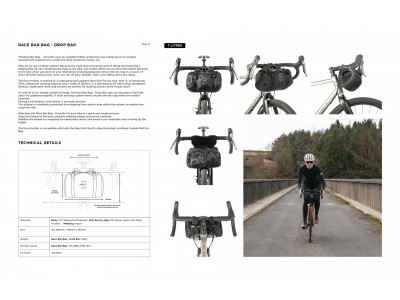 Restrap Race Bar Bag taška na riadidlá, 7 l - Restrap Race Bar Bag taška na riadidlá, 7 l