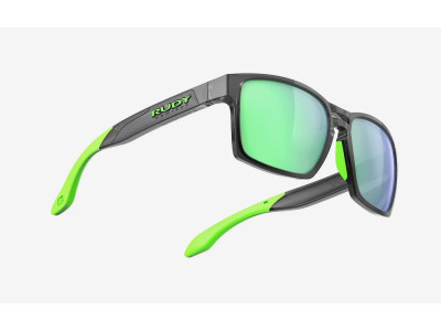 RUDY PROJECT slnečné okuliare SPINAIR 57 Polarized , Rám - CRYSTAL GRAPHIT / Šošovky - POLARIZED - HDR MULTILASER GREEN