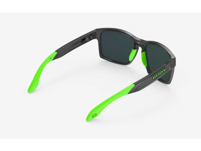 RUDY PROJECT slnečné okuliare SPINAIR 57 Polarized , Rám - CRYSTAL GRAPHIT / Šošovky - POLARIZED - HDR MULTILASER GREEN