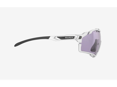 RUDY PROJECT slnečné okuliare CUTLINE , IMPACTX™ PHOTOCHROMIC , Rám - WHITE GLOSS / Šošovky - 2 LASER PURPLE
