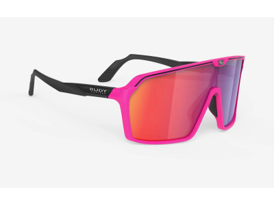 RUDY PROJECT slnečné okuliare SPINSHIELD - Rám - PINK FLUO / BLACK MATTE / Šošovky - MULTILASER RED