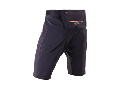 LEATT cyklistické šortky Shorts MTB Trail 6.0 Cargo, L/US34/EU52, Ghost Black (SAMPLE)