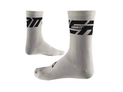 LEATT ponožky MTB Endurance, L/XL - EU43-48/UK8.5-12.5/US9-13, cream white (SAMPLE)
