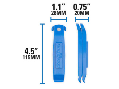 Park Tool sada montpák široká ParkTool PT-TL-4-2C-, 2ks