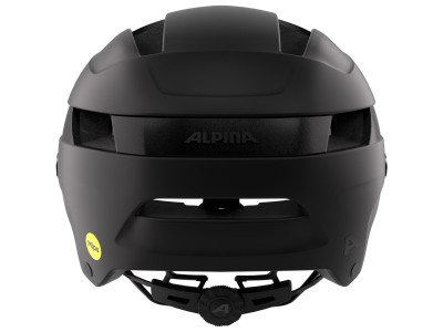 ALPINA Cyklistická prilba BLOOM VISOR MIPS black matt - 51-56