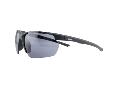 ALPINA Cyklistické okuliare DEFEY HR - black matt / farba skla -black 