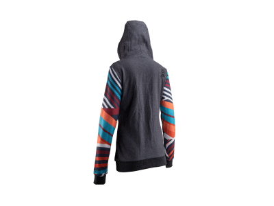 Leatt mikina Premium Stripes na zips, dámska
