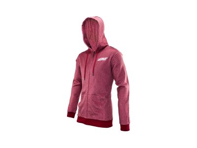 Leatt mikina Premium Ruby, na zips