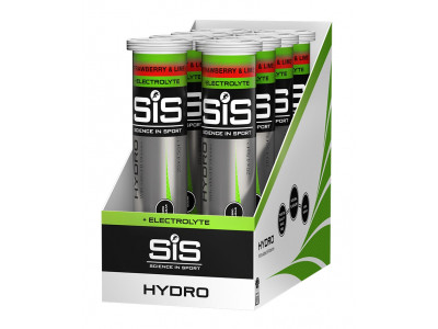 SiS GO Hydro Tablety 20x4,5g - jahoda/limetka