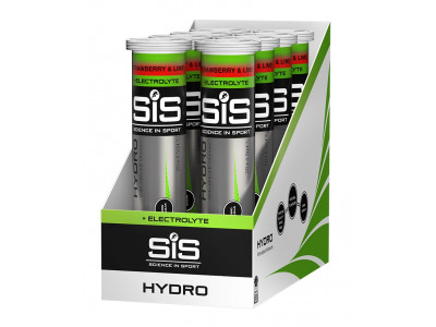 SiS GO Hydro Tablety 20x4,5g - jahoda a limetka