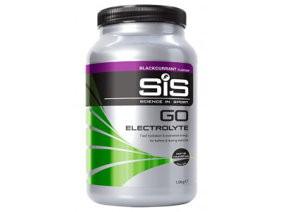 SiS GO Electrolyte sacharidový nápoj 1600g (powder) - čierna ríbezľa