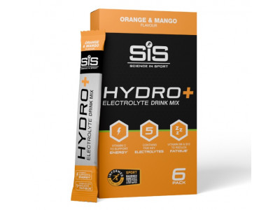 SiS HYDRO+ balenie 6ks sacharidový nápoj - Pomaranč a Mango