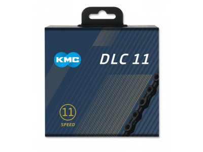 KMC Reťaz DLC 11 čierna, 118 článkov