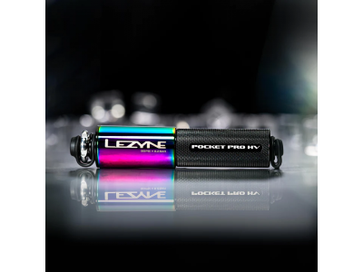 LEZYNE Minipumpa Pocket Drive PRO HV - neo metalic