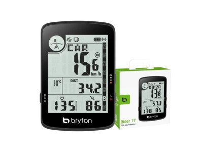 Bryton GPS cyklopočítač RIDER 17 E SKU