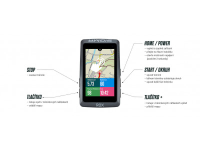 SIGMA cyklonavigácia ROX 12.1 EVO - Sensor Set