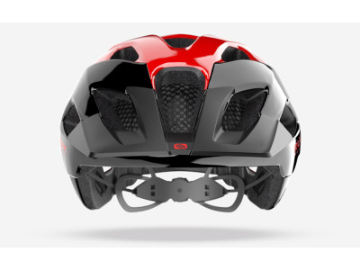 RUDY PROJECT cyklistická prilba CROSSWAY , BLACK/RED-SHINY - S-M / 55-58 / 21,7