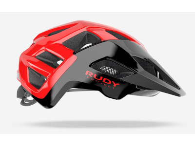 RUDY PROJECT cyklistická prilba CROSSWAY , BLACK/RED-SHINY - S-M / 55-58 / 21,7