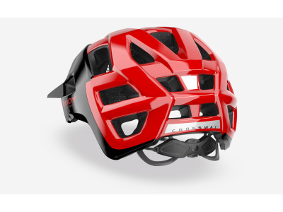 RUDY PROJECT cyklistická prilba CROSSWAY , BLACK/RED-SHINY - S-M / 55-58 / 21,7