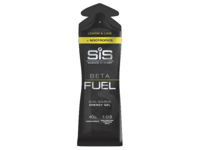 SiS BETA FUEL gél + nootropiká - citrón & limetka