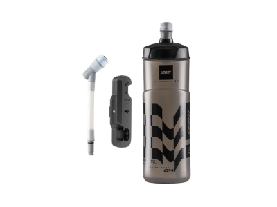 LEATT fľaša SteadySip Convertible 600ml Fidlock , Smoke - s držiakom Fidlock